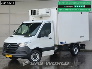 Mercedes Sprinter 316 CDI Automaat Koelwagen Vriezer Thermo King V500MAX Navi Airco Camera MBUX CarPlay Euro6 Bakwagen Gekoeld Koel Koeler Kühl Kühler Kühlwagen Kühlkoffer Vries Vriezer Frigo Airco