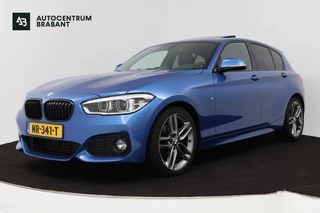 BMW 1-serie 118i M-Sport High Executive(NL-auto, Dealer OnderH, Panorama, Navi Prof, Leder, Climate Con, StoelV, Parkeersen, Etc)