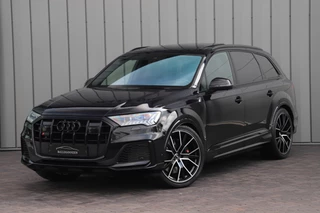 Audi SQ7 4.0 TFSI Quattro 7pers. | 507PK | Luchtvering | Achterasbesturing | Massage | Head-up | Keyles-go | Pano | B&O | Carbon | Sfeerverlichting | Memory | Stuurwielverw. | 2021.