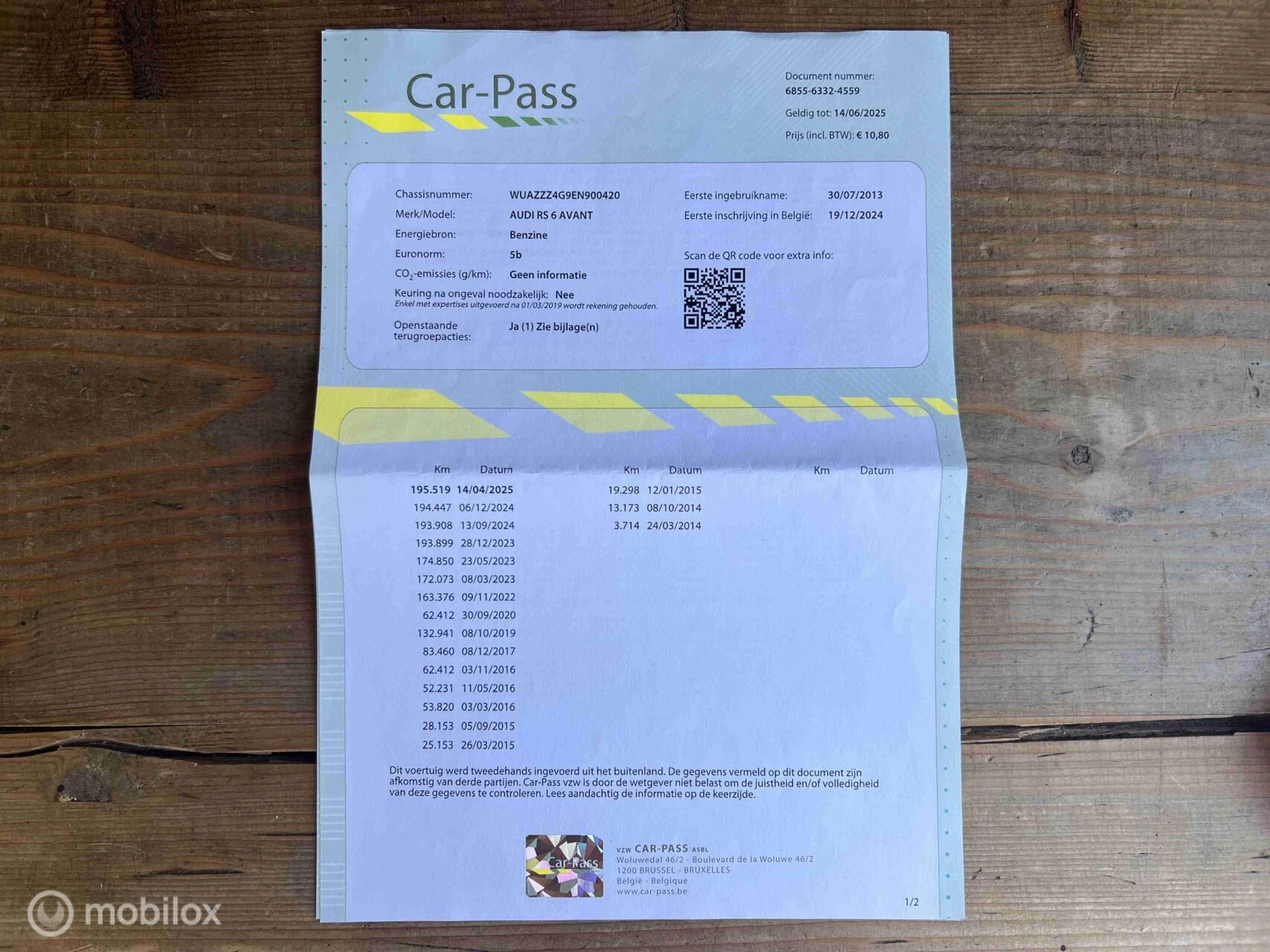 Hoofdafbeelding Audi RS6