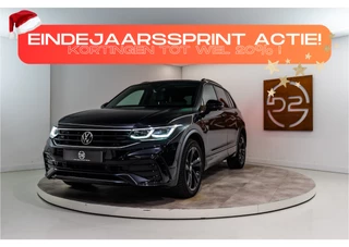 Volkswagen Tiguan 1.4 TSI eHybrid 2x R-Line 266PK | Black | Pano | Sfeer | Virtual | IQ | 12 MND Garantie