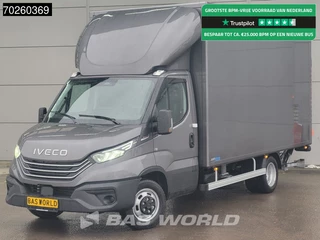 Iveco Daily 35C21 3.0L Automaat Laadklep Zijdeur 2025-Model 210PK Dubbellucht ACC LED CarPlay Lat om Lat D'Hollandia Euro6 Meubelbak Koffer Bakwagen Airco