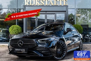 Mercedes CLA-klasse 250e AMG|PANO|BURMESTER|SFEERV|360°|19''