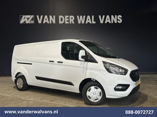 Ford Transit Custom 2.0 TDCI L2H1 Euro6 # Airco | Camera | Apple Carplay | Android Auto | LED | Cruisecontrol Parkeersensoren, verwarmde voorruit, Bijrijdersbank, 2800kg trekvermogen