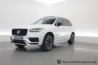Volvo XC90 2.0 T8 Recharge AWD Plus Dark | Trekhaak | Pano | 360 Camera | 4x stoel + stuurverwar. |