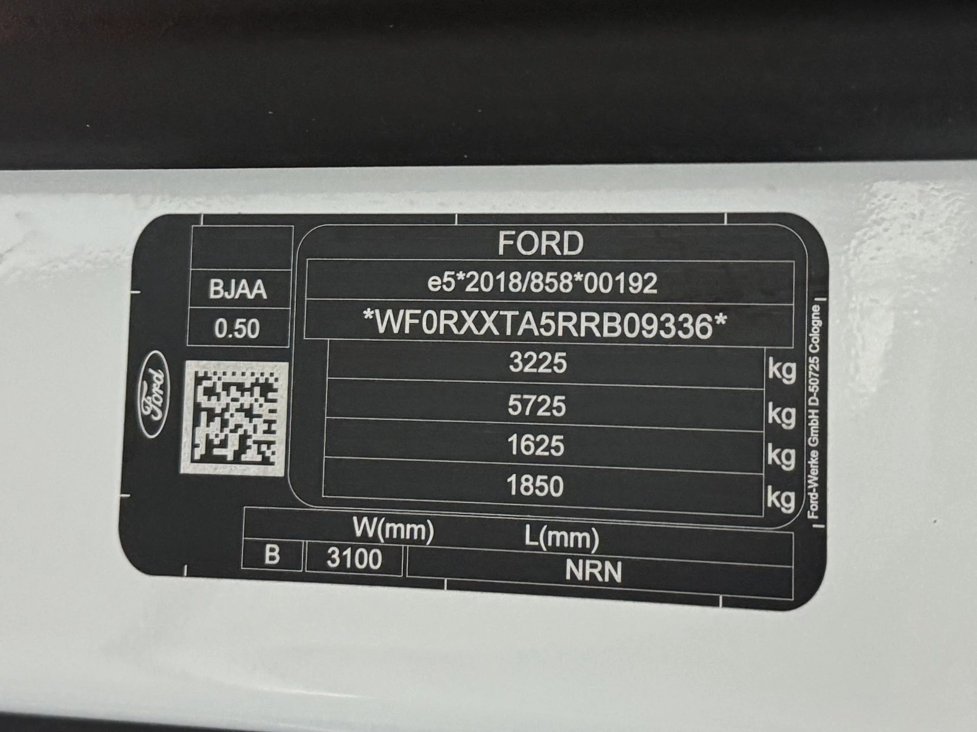 Hoofdafbeelding Ford Transit Custom