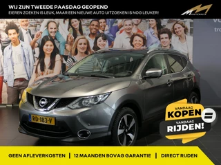 Nissan QASHQAI 1.2 N-Connecta - PANORAMADAK! - Trekhaak - Rondom camera - Navi
