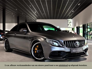 Mercedes-Benz C-Klasse Coupé AMG 63 S Ceramic|Matte lak|Aerodynamica|Full Carbon|Performance stoelen|Burmester|BTW