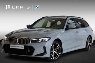 BMW 3 Serie Touring 318i | M Sport | Glazen Panoramadak | Trekhaak Elektrisch | Leder | Camera | Stoelverwarming