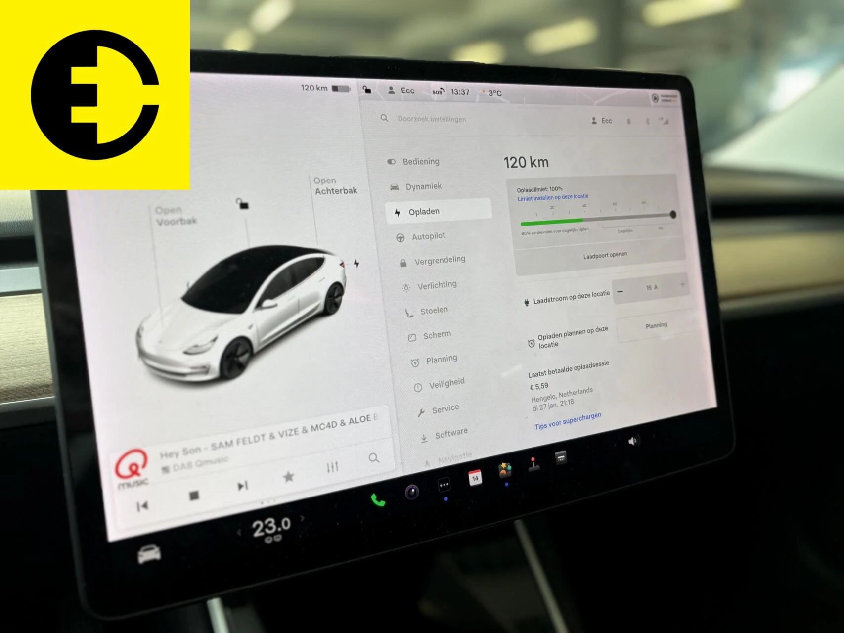 Hoofdafbeelding Tesla Model 3