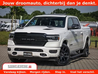Dodge Ram 1500 Laramie Night Edition | 5.7V8 4X4 | Sport Line met Panorama dak en Camera en veel meer | Luxe Leder | Comfortabele Dubbele Cabine met Royale 5 Zitplaatsen |