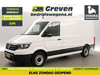 Volkswagen Crafter 35 2.0 TDI L3H3 177PK 3500kg Trekgew. Trekhaak Airco Cruise PDC 3 Persoons
