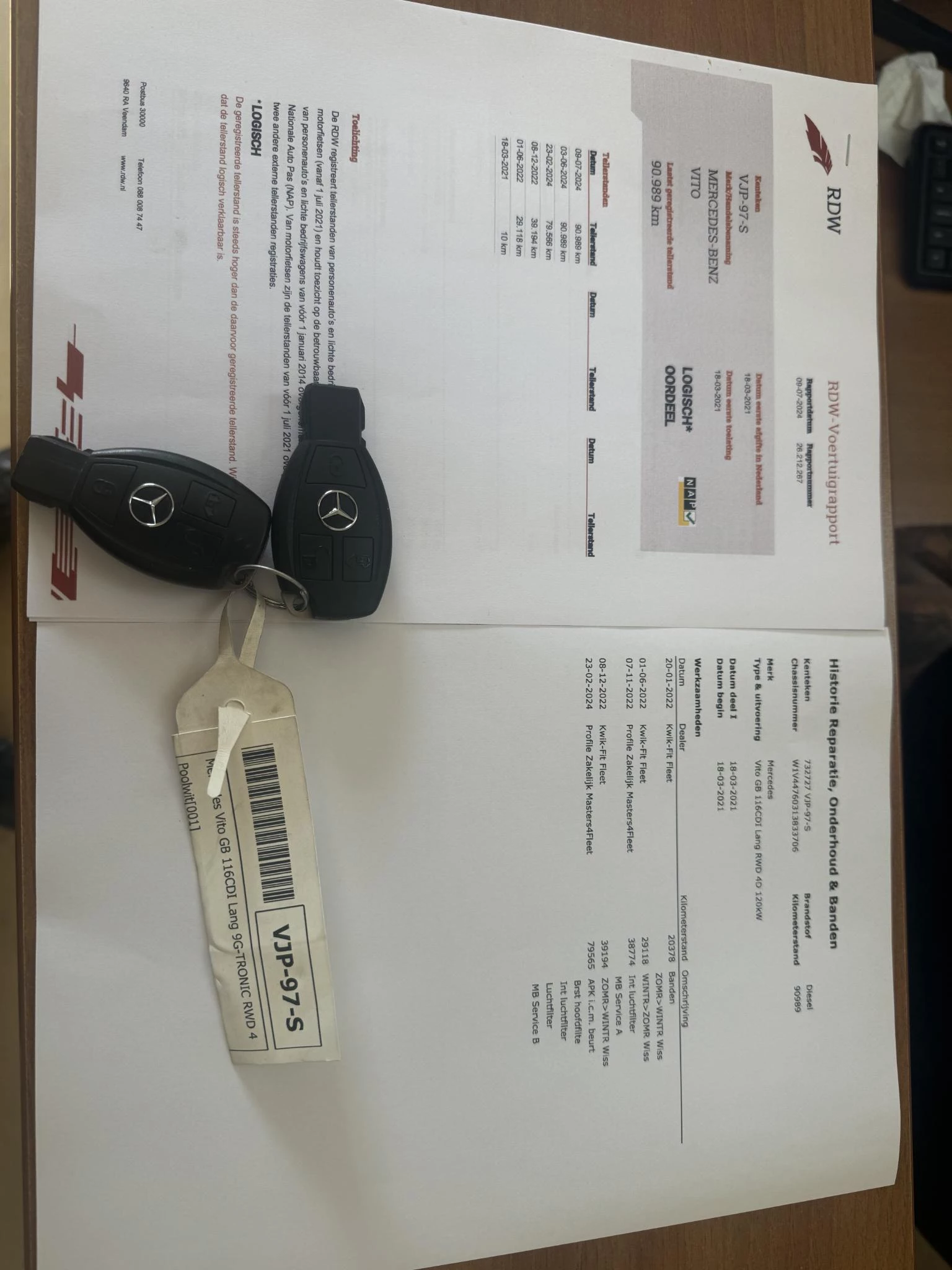 Hoofdafbeelding Mercedes-Benz Vito
