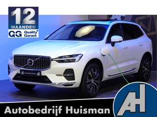 Volvo XC60 2.0 T8 AWD Long Range 335kW/455pk Aut8 Recharge Ultimate Bright HARMAN/KARDON + PANORAMADAK + SUBWOOFER + LANE ASSIST + EL.TREKHAAK + CRUISE CONTROL + STOELVERWARMING + CAMERA + STUURVERWARMING + PARKSENSOREN V&A + 19" LM-VELGEN!!