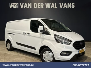 Ford Transit Custom 2.0 TDCI 130pk L2H1 Euro6 Airco | Camera | LED | Cruisecontrol | Stoelverwarming Verwarmde voorruit, Parkeersensoren, Bijrijdersbank, 2800kg trekvermogen