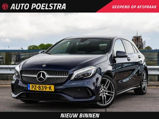 Mercedes-Benz A-klasse 180 Business Solution AMG Automaat LED Navigatie Camera Stoelverwarming Cruise control 18"