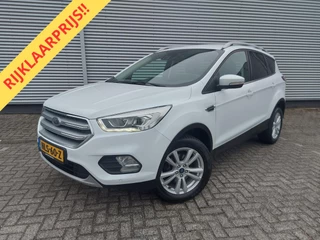 Hoofdafbeelding Ford Kuga Ford KUGA 1.5 EcoBoost Titanium ,carplay/andriod,cruise,parkeersensoren,navigatie/camera,afneembaretrekhaak,