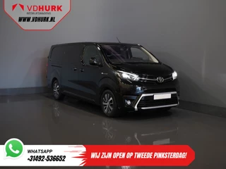 Toyota ProAce Electric Worker 75kWh L3 345km WLTP Snellader/ 2xSchuifdeur/ Xenon/ Keyless/ Carplay/ Head Up/ Navi/ Camera/ Cruise/ Climate/ PDC