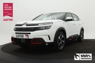 Citroën C5 Aircross BWJ 2020 1.2 131 PK PureTech Business TREKHAAK / VOORRUITVERW. / LANE ASSIST / APPLE CARPLAY / ANDROID AUTO / CAMERA / DAB+ / HALF LEDER / CRUISE / NAVI / CLIMA