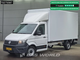 Volkswagen Crafter 177pk Automaat Laadklep Bakwagen Airco Camera Meubelbak Koffer 19m3 Airco