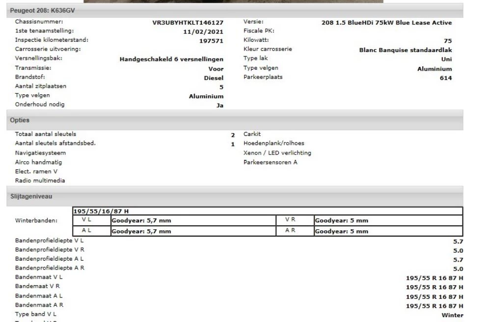 Hoofdafbeelding Peugeot 208