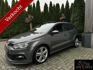 VERKOCHT! Volkswagen Polo 1.2 TSI R-Line VOL LED|PANO|CLIMA|PDC|NAVI