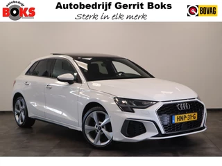 Hoofdafbeelding Audi A3 Audi A3 Sportback 40 TFSI e S Line ACC PDC Panoramadak 18''LM 24 maanden garantie mogelijk (*vraag naar de voorwaarden)