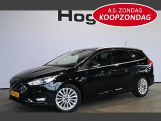 Ford Focus Wagon 1.0 Titanium Ecc Cruise control Navigatie 100% Onderhouden! Inruil Mogelijk!