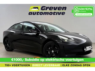Tesla Model 3 60 kWh BEV Black Edition | Snelladen | SOH 92% | Camera | Pano | Memory | Adap. Cruise
