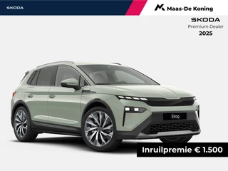 Škoda Elroq Business Edition Elektromotor 210 kW / 286 PK SUV | 21'' Lichtmetalen Velgen | Timiano Green | 17% Bijtelling!!