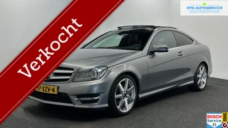 Mercedes C-klasse Coupé 180 Ambition|Pano|Leer|Trekhaak|Cruise|NAP|