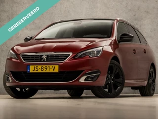 Peugeot 308 SW 1.2 PureTech GT-line Automaat (PANORAMADAK, GROOT NAVI, LEDER/ALCANTARA, DENON AUDIO, SPORTSTOELEN, KEYLESS, CAMERA, GETINT GLAS, LED KOPLAMPEN, NIEUWSTAAT)