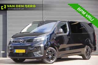 Opel Vivaro 2.0 L3 AUT. DC-5/6P, FACELIFT! LED, TREKHAAK, ADAPT. CRUISE, VIRTUAL COCKPIT, KEYLESS, CAMERA, NAVI, CLIMA, PARKEERSENSOREN, NL AUTO, NAP, DUBBELE CABINE