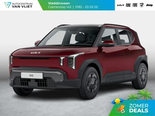 Kia EV2 Air 42.2 kWh 5p. | Uit voorraad leverbaar ! | Actieprijs * | Clima | Adapt. cruise | Navi | Dakrails | 16" | Stoel&Stuur Verwarming | Apple Carplay