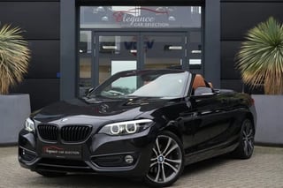 BMW 2 Serie Cabrio 220i High Executive 184pk Navigatie/Stoelverwarming/Windscherm