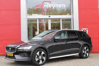 Volvo V60 Cross Country 2.0 B5 250PK CROSSCOUNTRY AWD Ultimate AWD (VIERWIELAANDRIJVING) | PANORAMISCH SCHUIF/KANTELDAK | PARKEERVERWARMING MET TIMER (STANDKACHEL) | MORITZ LEDEREN BEKLEDING MET COMFORTSTOELEN EN DUAL TONE LEDEREN STUURWIEL | ELEKTRISCH VERSTELBARE VOORSTOELEN MET GEHEUGEN OP BEIDE STOELEN | STOEL, STUUR EN ACHTERBANKVERWARMING | PREMIUM AUDIO BY HARMAN KARDON | ADAPTIEVE FULL LED KOPLAMPEN | LED MISTLAMPEN |VERLICHTINGS PACK 2 | INTELSAFE SURROUND | PARK ASSIST "VISIUAL PARK ASSIST" INCL. 360° VIEW | ROESTVRIJSTALEN SIDE SCUFF PLATES MET ''CROSS COUNTRY" INSCIPTIE | EXTRA GETINT GLAS OP ACHTER |