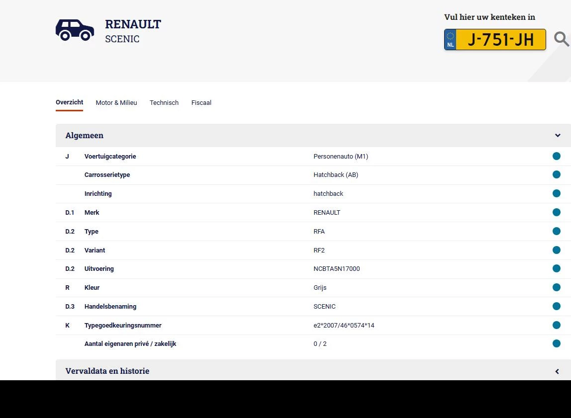 Hoofdafbeelding Renault Grand Scénic