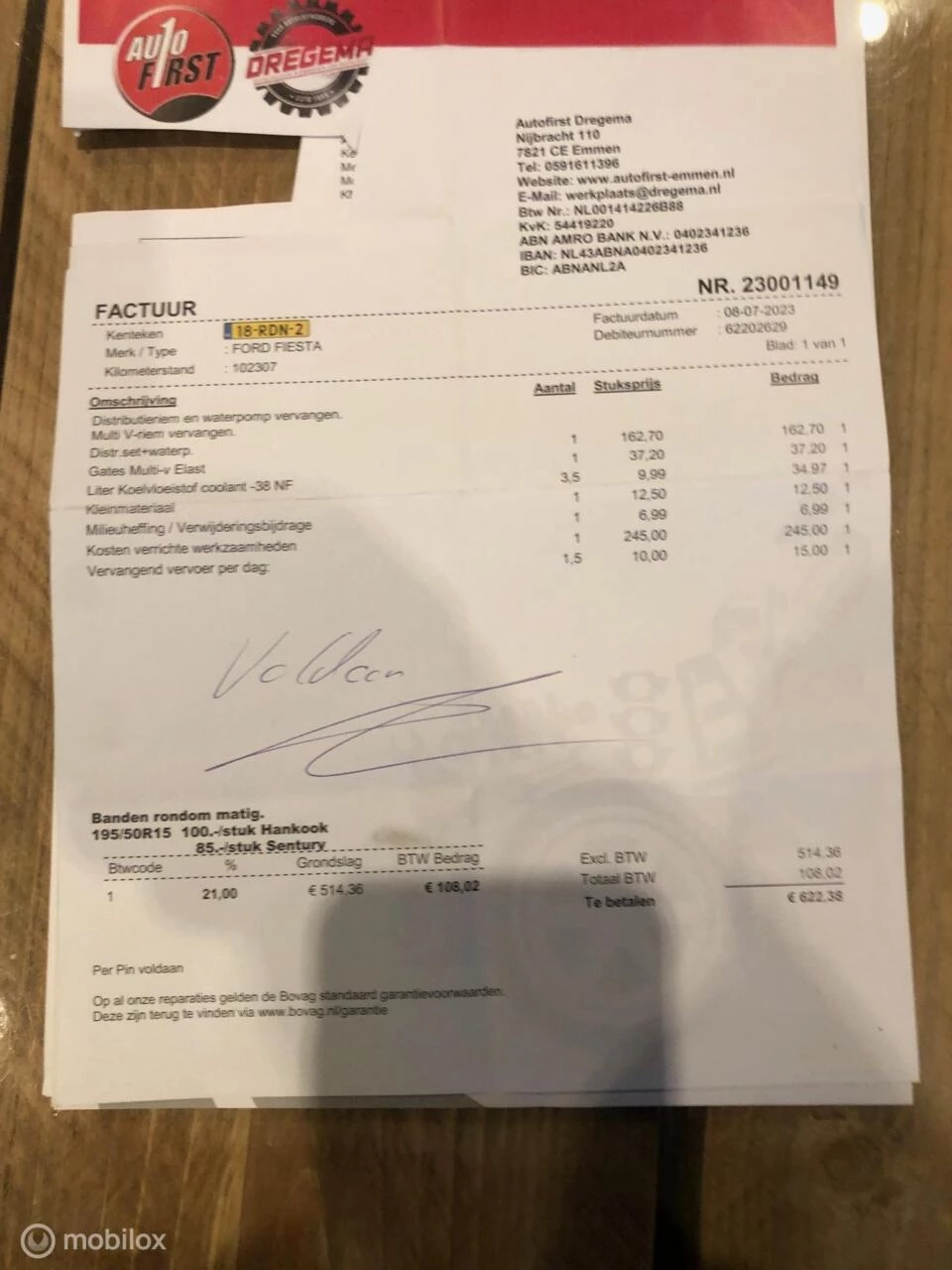 Hoofdafbeelding Ford Fiesta