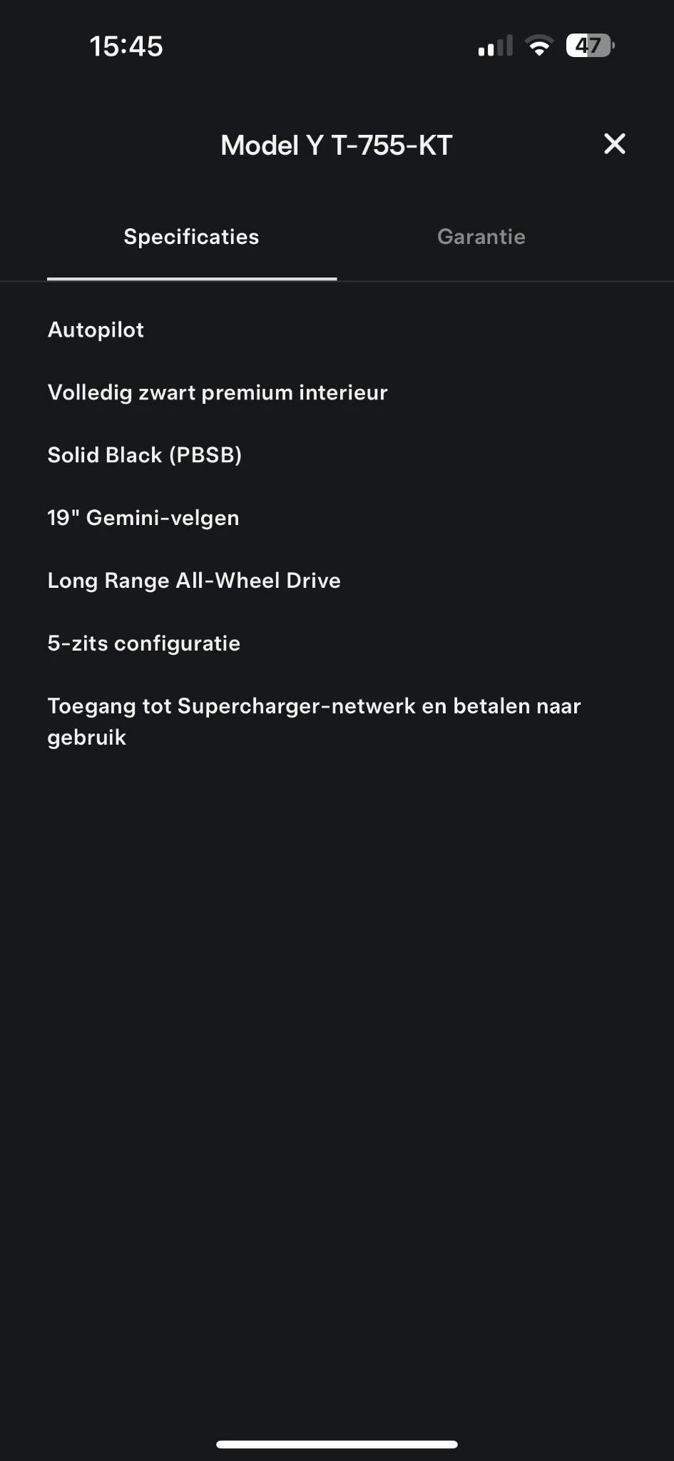 Hoofdafbeelding Tesla Model Y