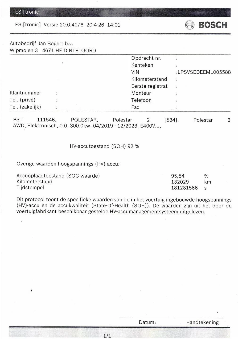 Hoofdafbeelding Polestar 2