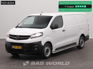 Opel Vivaro 102pk L3H1 Navi Airco Cruise Camera Parkeersensoren Euro6 L3 Long Airco Cruise control