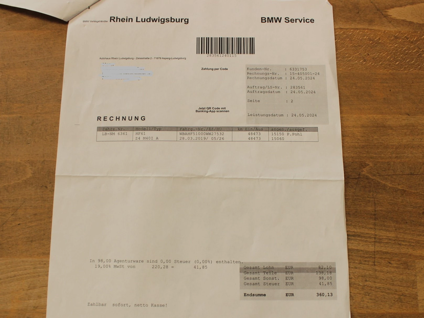 Hoofdafbeelding BMW Z4