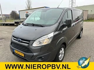 Ford Transit Custom 2.0TDCI L2H1 Dubbelcabine Dub Schuifdeur Airco Cruisecontrol Trekhaak