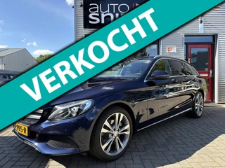 Mercedes-Benz C-klasse Estate 200 -184 PK-AUTOMAAT-HALF LEDEREN SPORTSTOELEN-STOELVERWARMING-TREKHAAK-1800 KG TREKGEWICHT-FULL LED