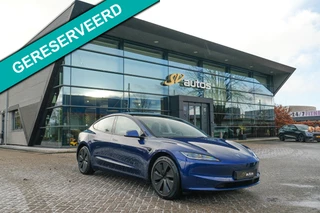 Tesla Model 3 283pk MJ2024 Nieuw model Autopilot Zwart leder Stoelverwarming Camera NLauto 1e eigenaar