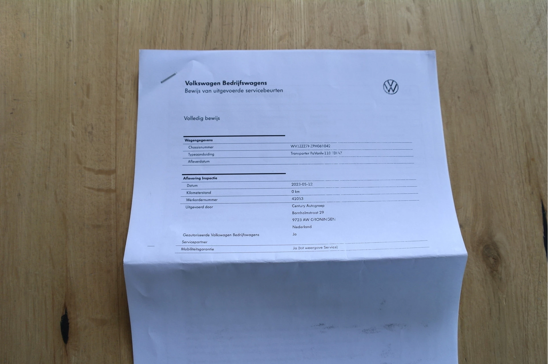 Hoofdafbeelding Volkswagen Transporter