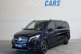 Hoofdafbeelding Mercedes-Benz V-Klasse Mercedes-Benz V-klasse 300d AMG LANG 360° CAMERA BPM VRIJ TREKHAAK DC BURMESTER 5 ZITS VOL OPTIES LEASE v/a €172,- p.m. INRUIL MOG