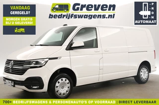 Volkswagen Transporter 2.0 TDI L2H1 150PK Automaat Airco Cruise Camera Carplay Navi 3 Pers DSG LED PDC 2x Schuifdeur Trekhaak