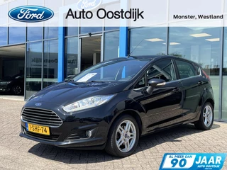 Ford Fiesta 1.0 EcoBoost Titanium 5 deurs 100PK NIEUWE DISTRIBUTIERIEM!!! Navigatie Bleutooth Elek. Ramen Centrale Deurvergrendeling *1ste eigenaar*