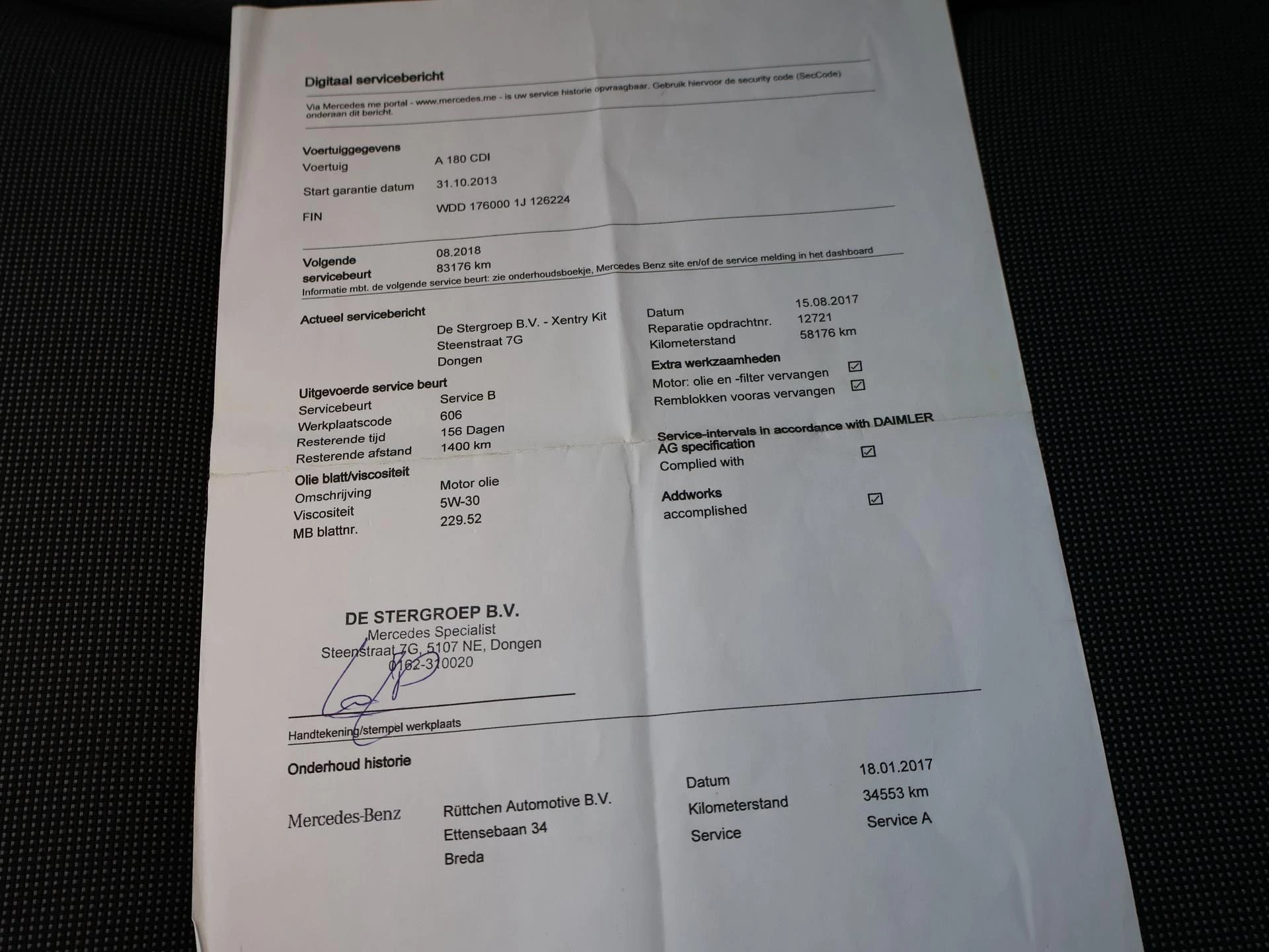 Hoofdafbeelding Mercedes-Benz A-Klasse